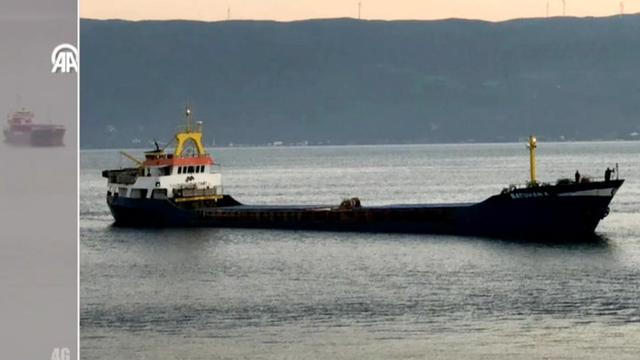 Marmara Denizi’nde kargo gemisi battı…