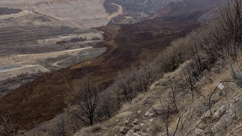 Erzincan’da toprak kayması meydana geldi; 9 işçiden haber alınamıyor…