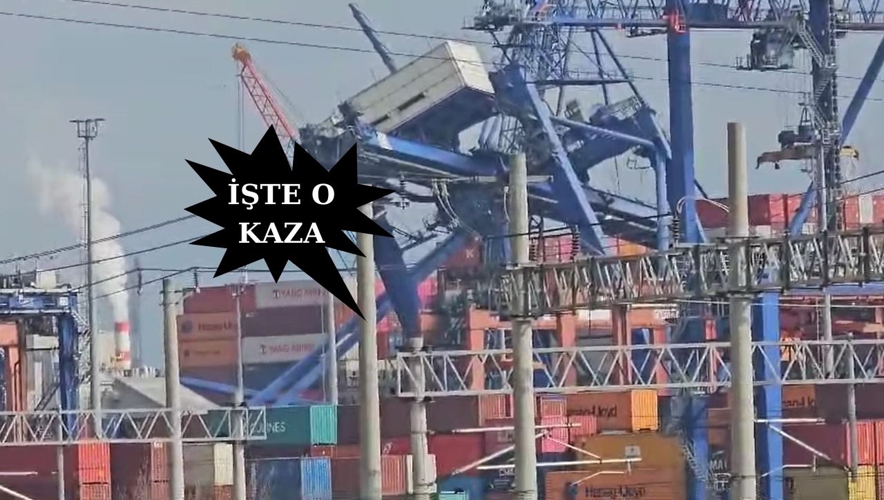 Körfez’de gemi kazası böyle yaşandı…