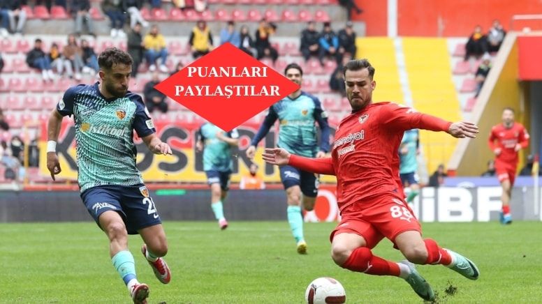 Kayserispor: 1 – 1 Hatayspor…