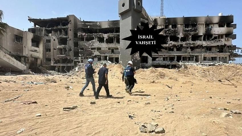 İsrail, Şifa hastanesini yerle bir etti…