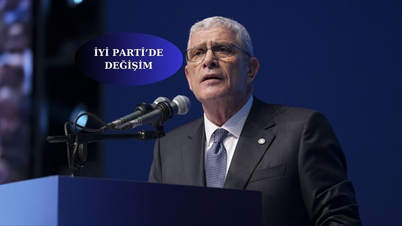 İYİ Parti’de genel başkan Müsavat Dervişoğlu…