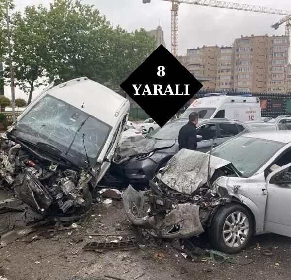 Beşiktaş’ta zincirleme trafik kazası…