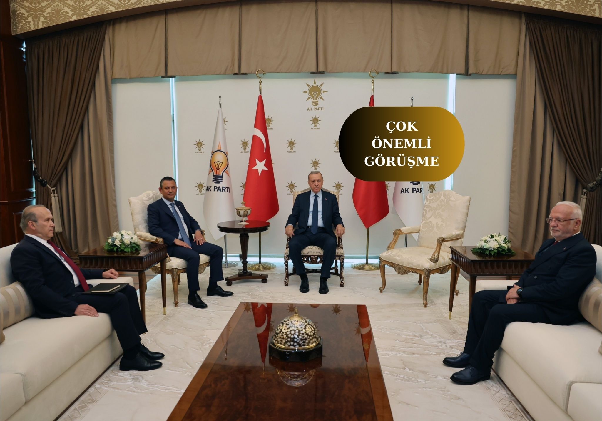 Erdoğan-Özel görüşmesi gerçekleşti…