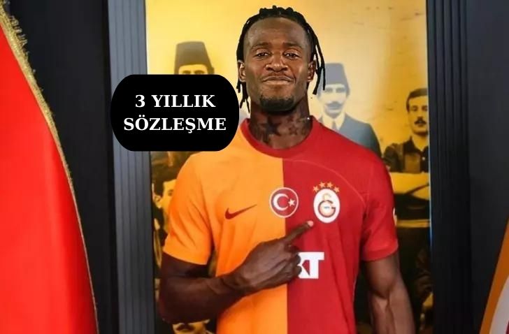 Michy Batshuayi resmen Galatasaray’da…