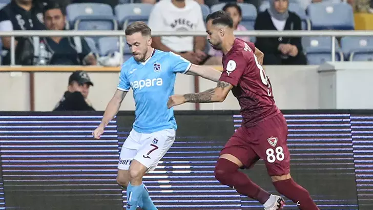 Trabzonspor’dan yine puan kaybı…