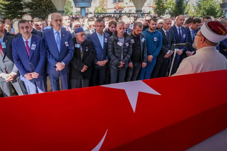 Ankara’da şehitlere veda