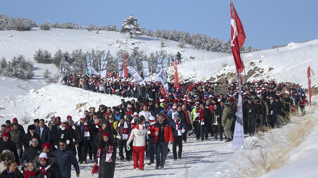 Sarıkamış Harekatı’nın 110. yılını anma yürüyüşü