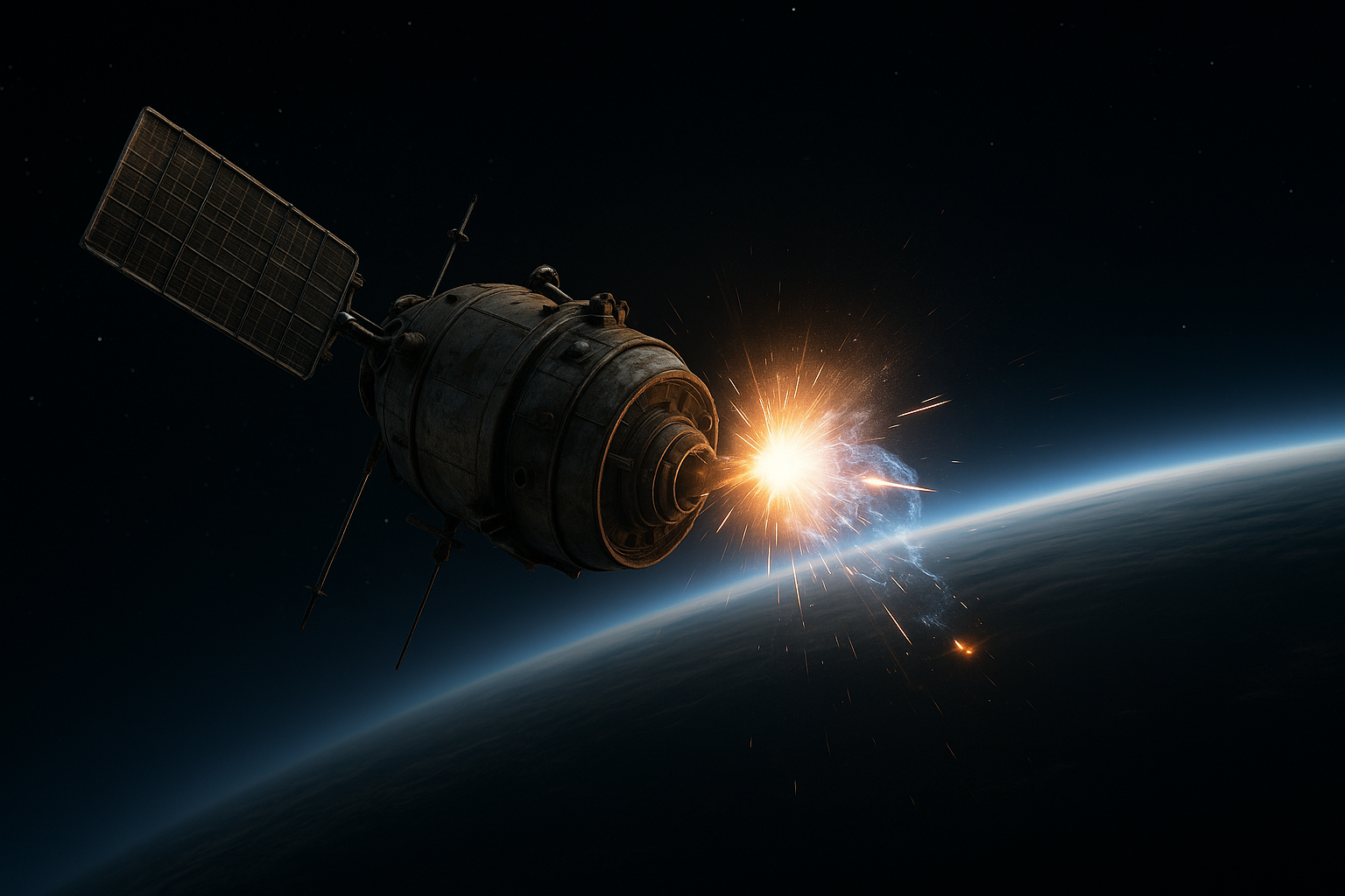 NASA’nın ölü uydusu aniden patladı
