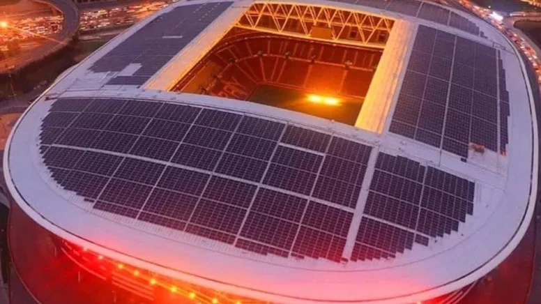 En çevreci stadyumlarda ikinci sıra Süper Lig’den