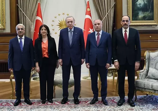 Cumhurbaşkanı Erdoğan DEM Parti heyetini kabul etti
